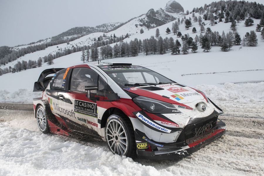 Rallye Monte-Carlo: Tänak gives chase to Ogier